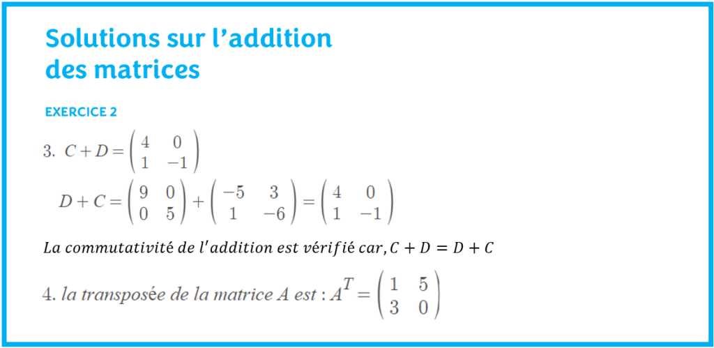 Solution exercice 2