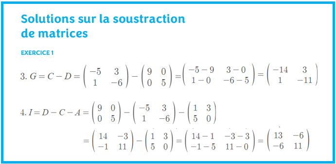 Solution exercice 1
