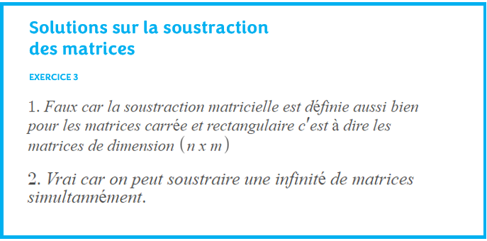 Solution exercice 3