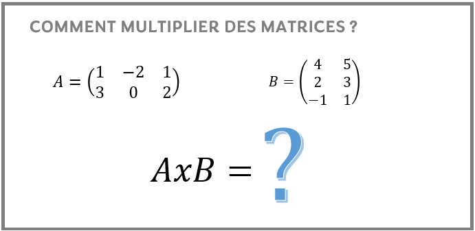 comment multiplier des matrices